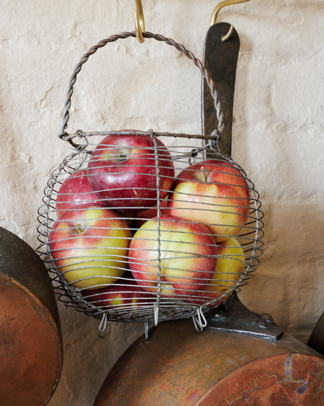 Antique French Wire Basket