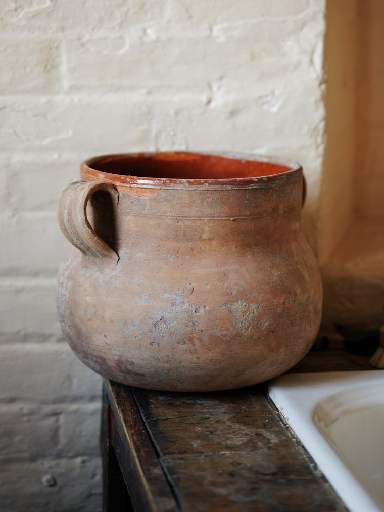 Antique Bellied Butter Churn Pot
