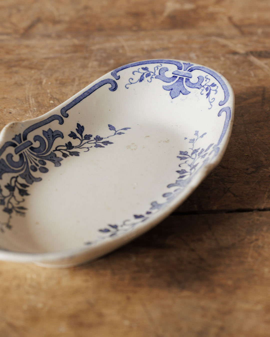 Blue & White Butter Dish