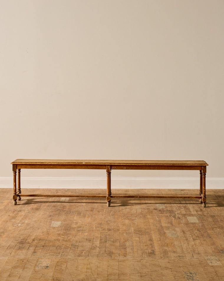 Antique Monastery Bench