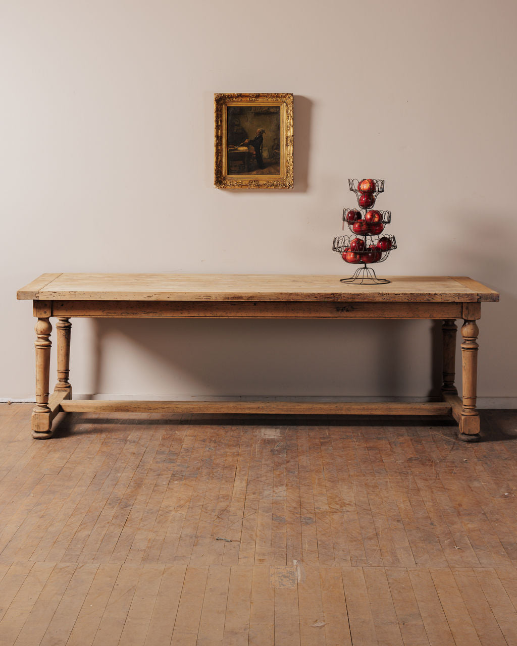 19th c. Beechwood Farm Table