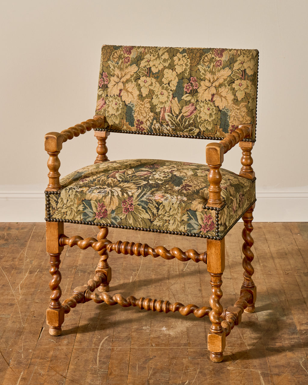 19th c. Tapestry Armchair