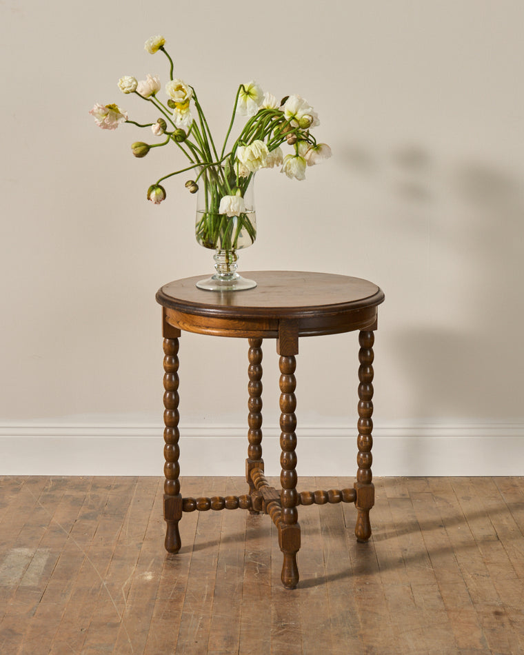 19th c. Bobbin Side Table