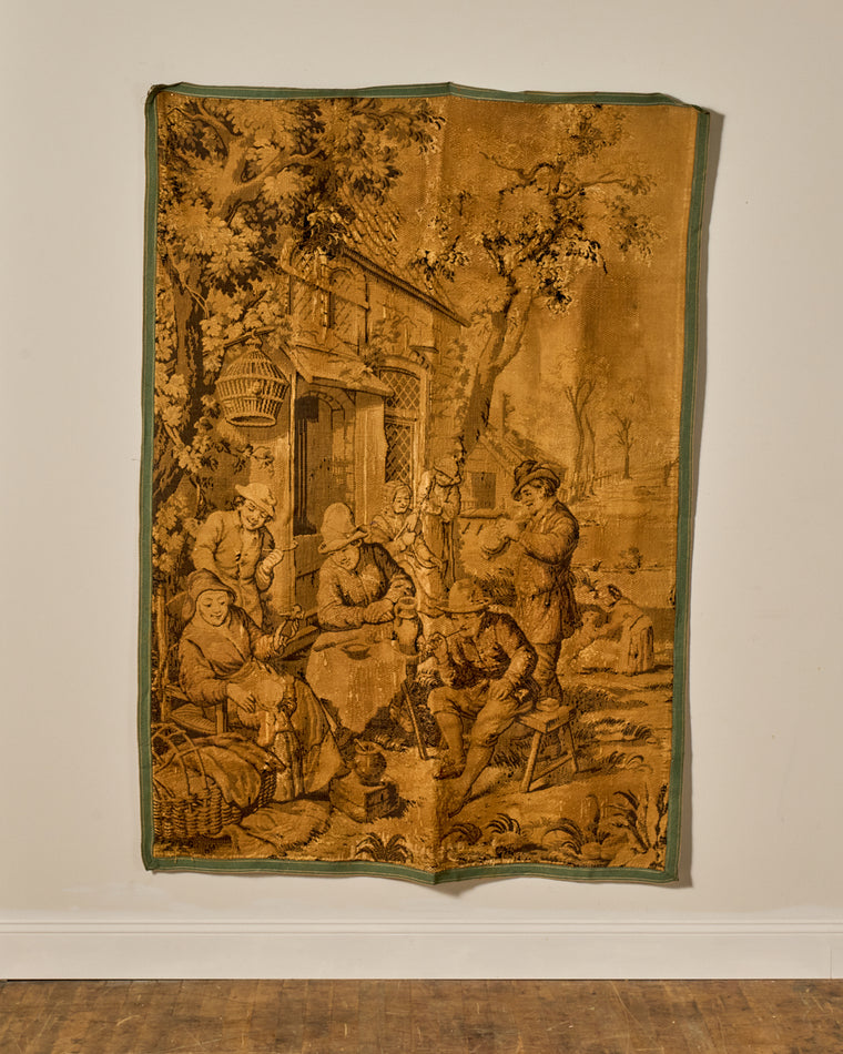 French Tapestry - Village Life