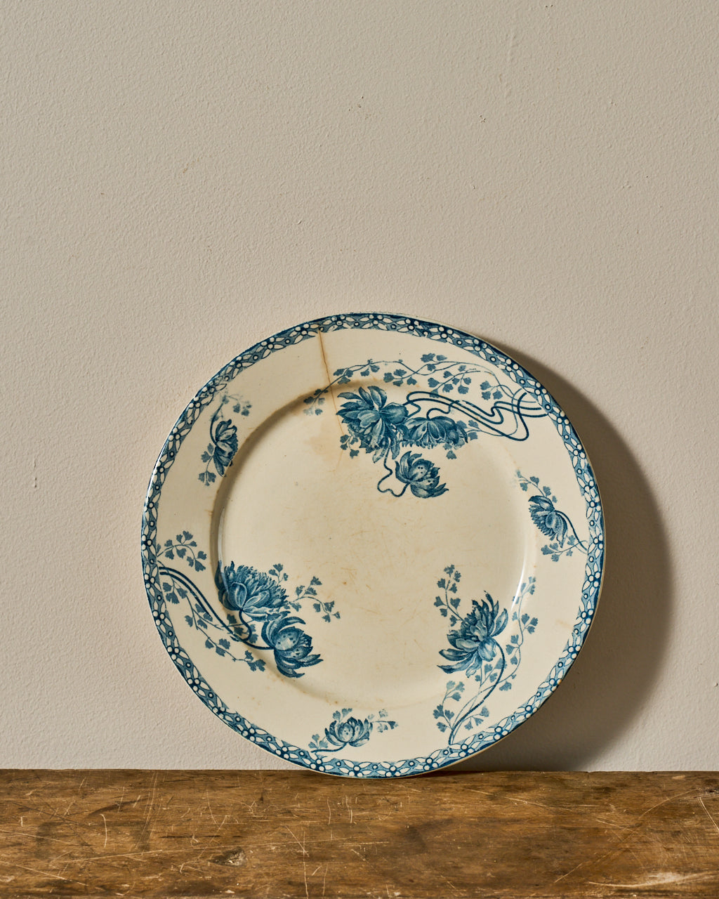 Signed French Plate