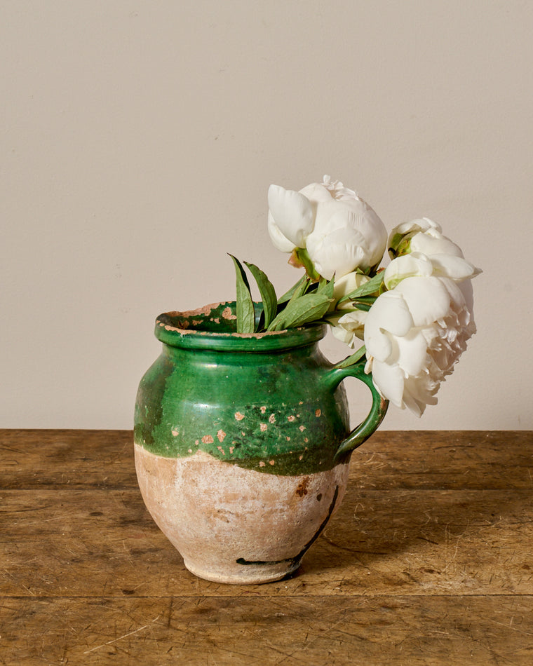 Rare Green Confit Pot
