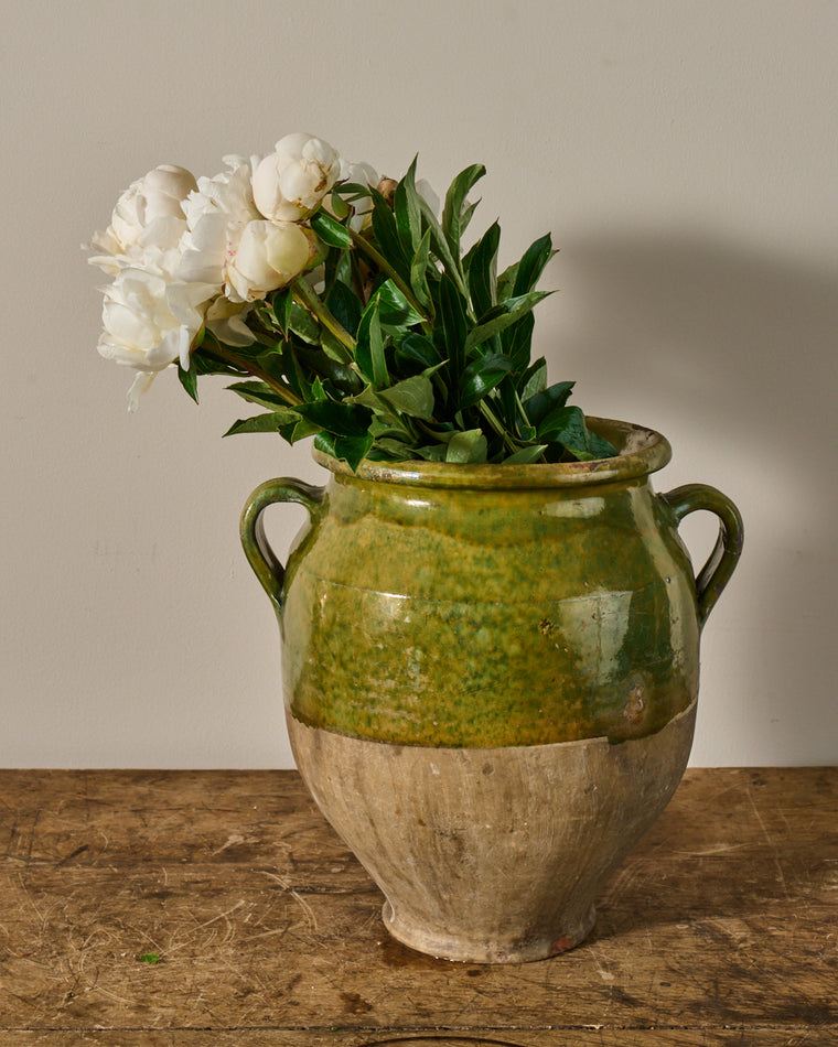 Rare Green Confit Pot