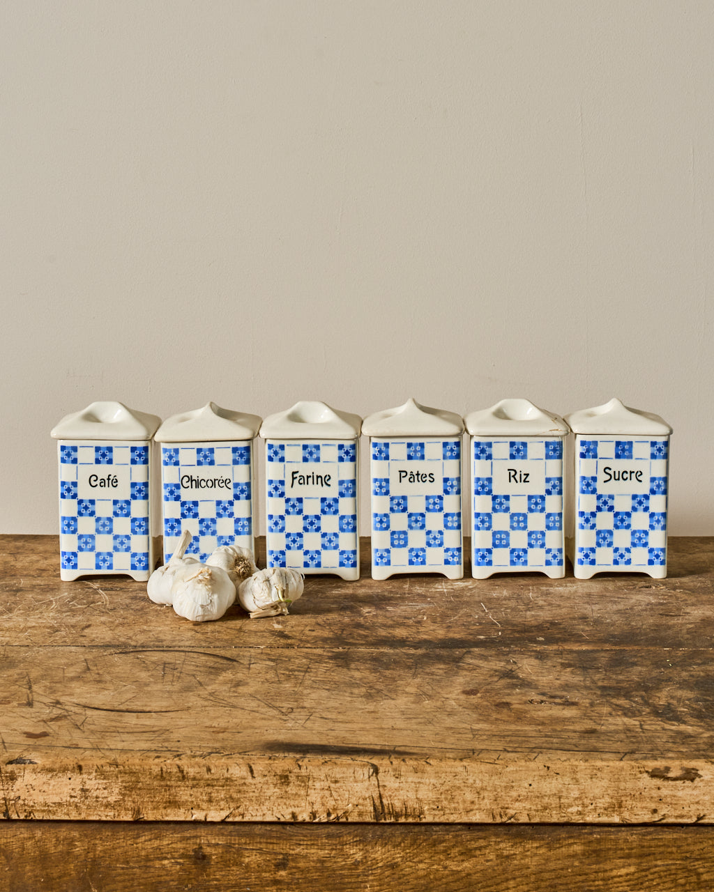 Large French Canister - Set of 6