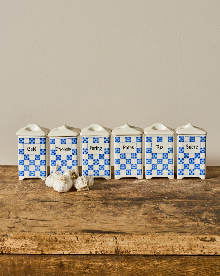 Large French Canister - Set of 6