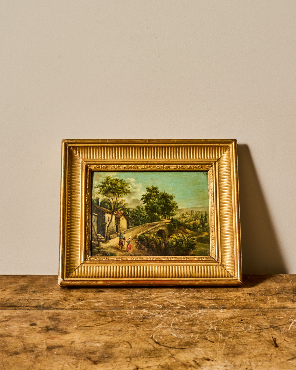 19th c. Village Artwork