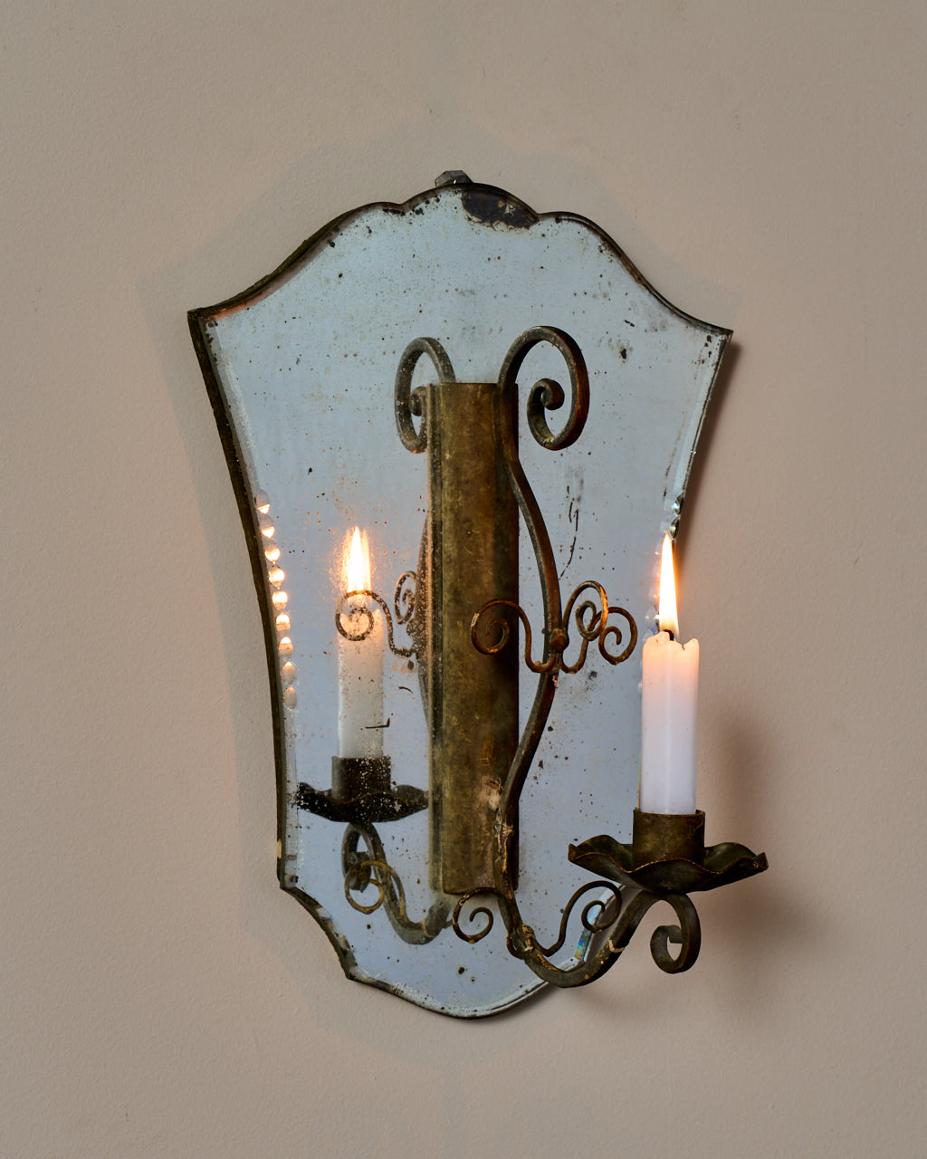 Mirror Candle Wall Sconce - I
