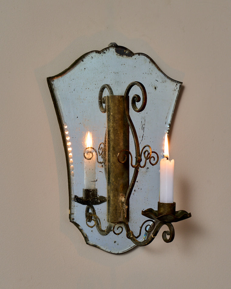 Mirror Candle Wall Sconce - I
