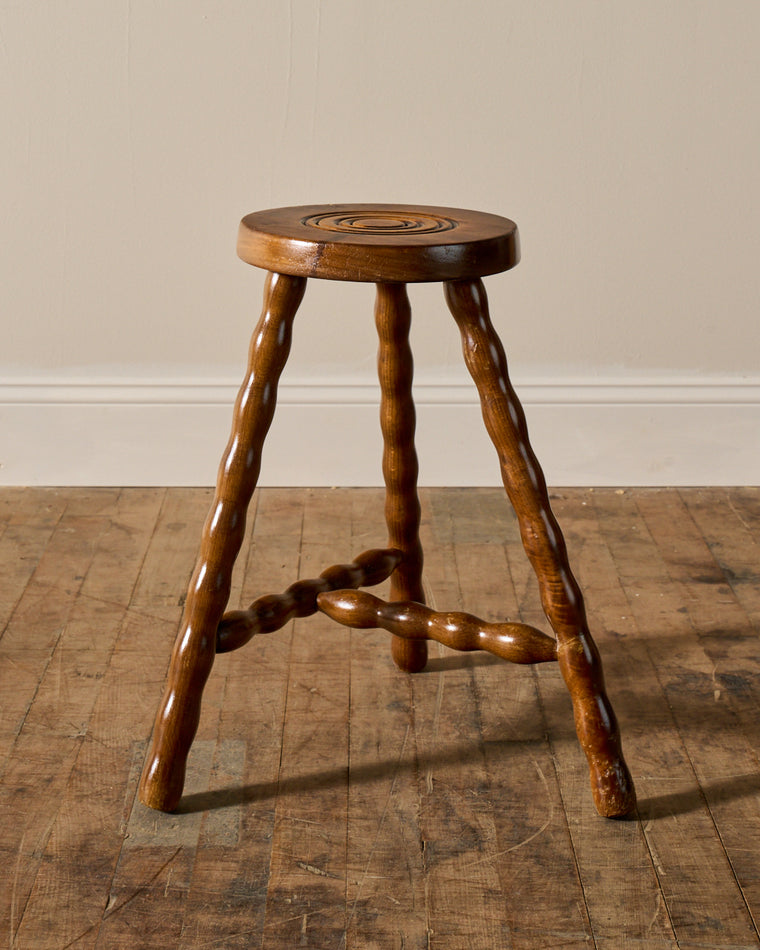 French Bobbin Stool