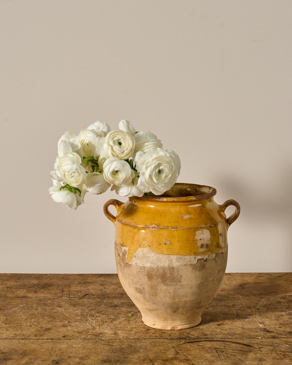 Yellow Confit Pot