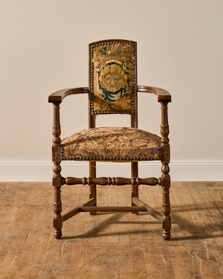 19th c. French Tapestry Armchair - II