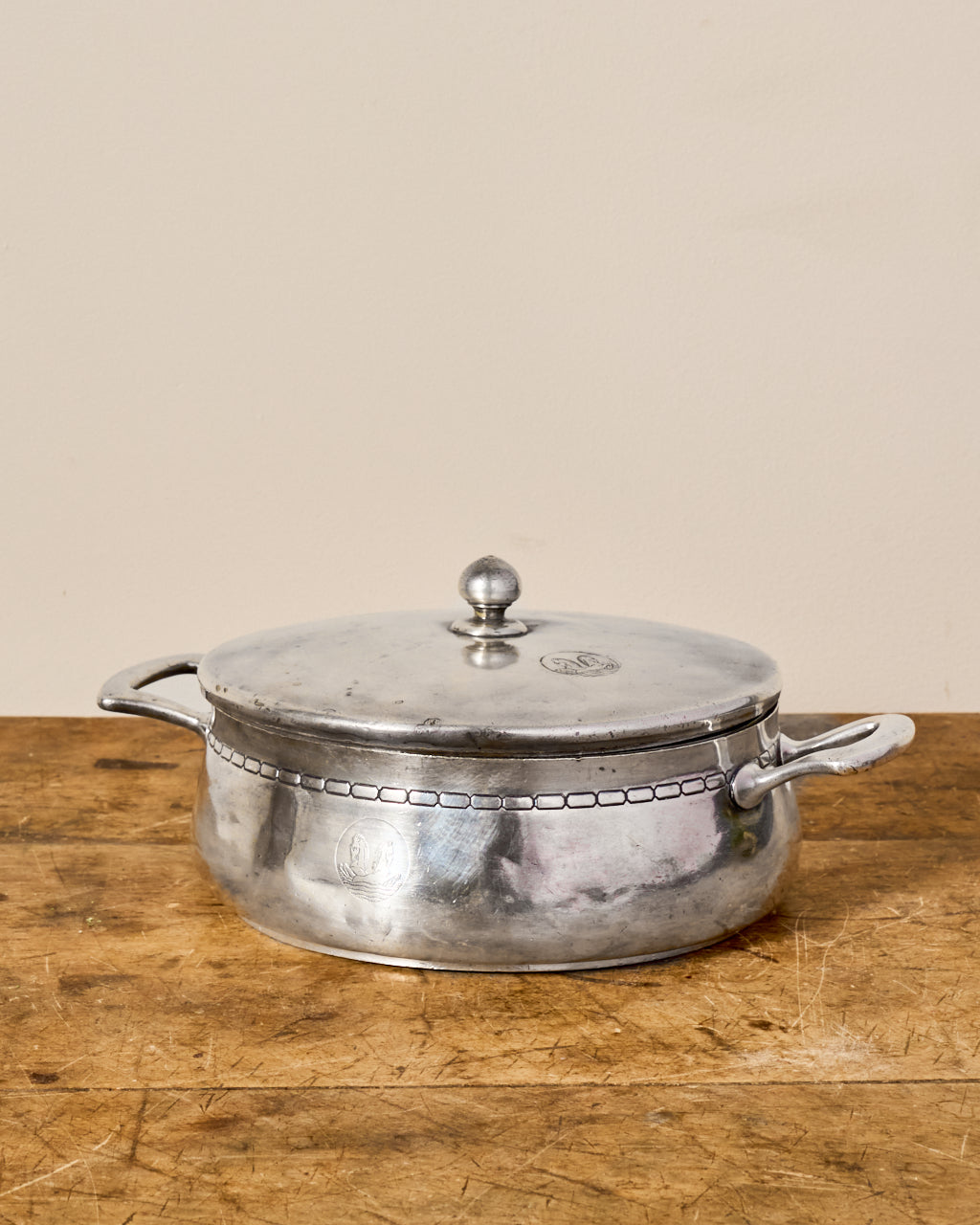 French Silver Cocotte