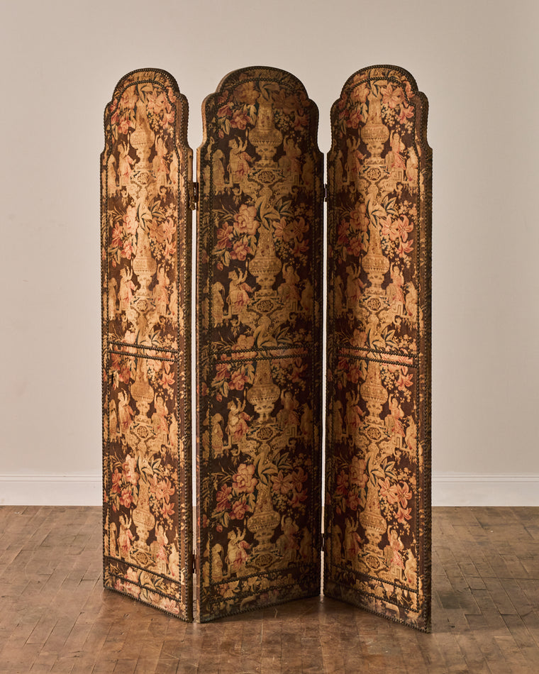 19th c. French Tapestry Screen