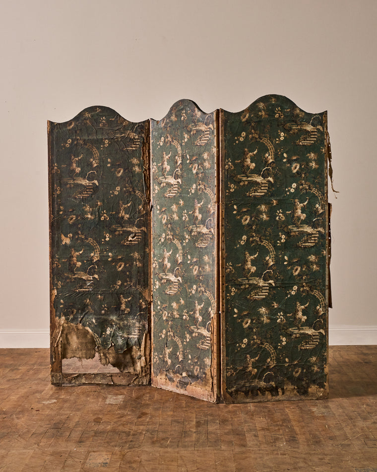 18th c. Chateau Screen Panel