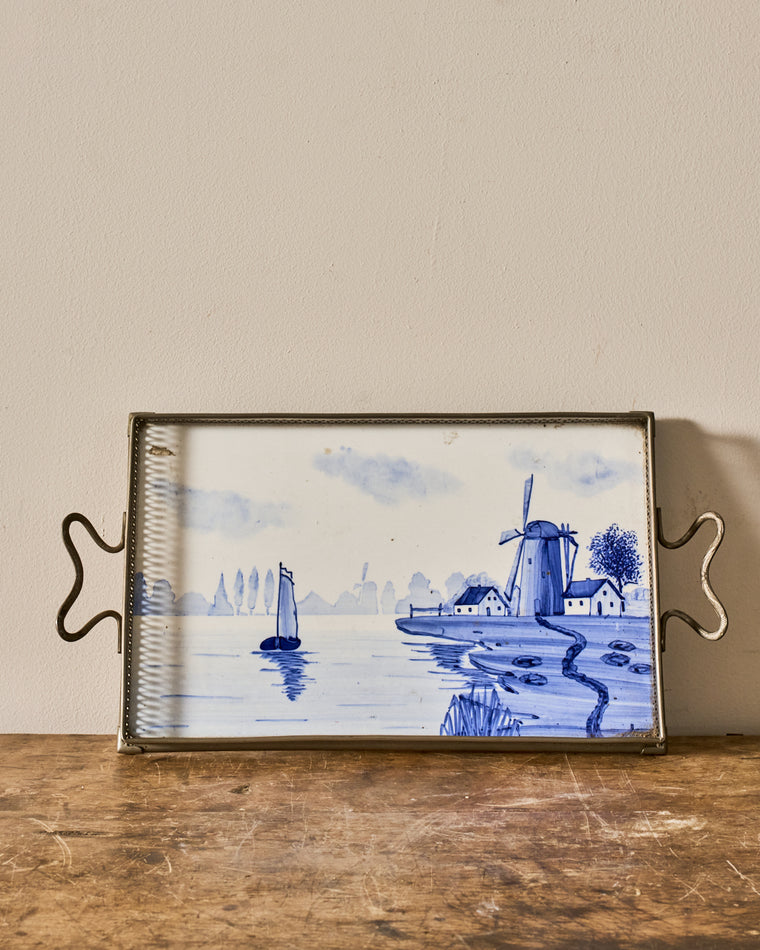 Delft Tile Serving Tray