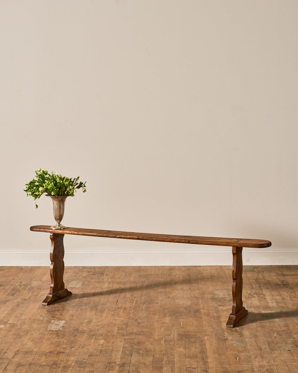 19th c. French Oak Bench