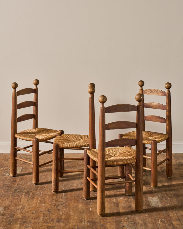 Rare Charles Dudouyt Chairs - Set of 4