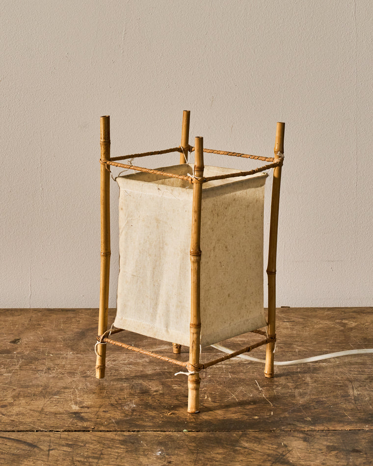 French Bamboo Lamp