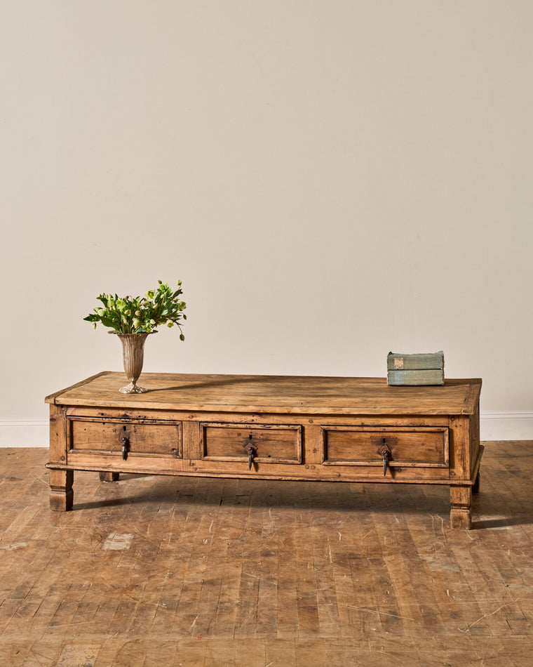 Monumental Oak Coffee Table
