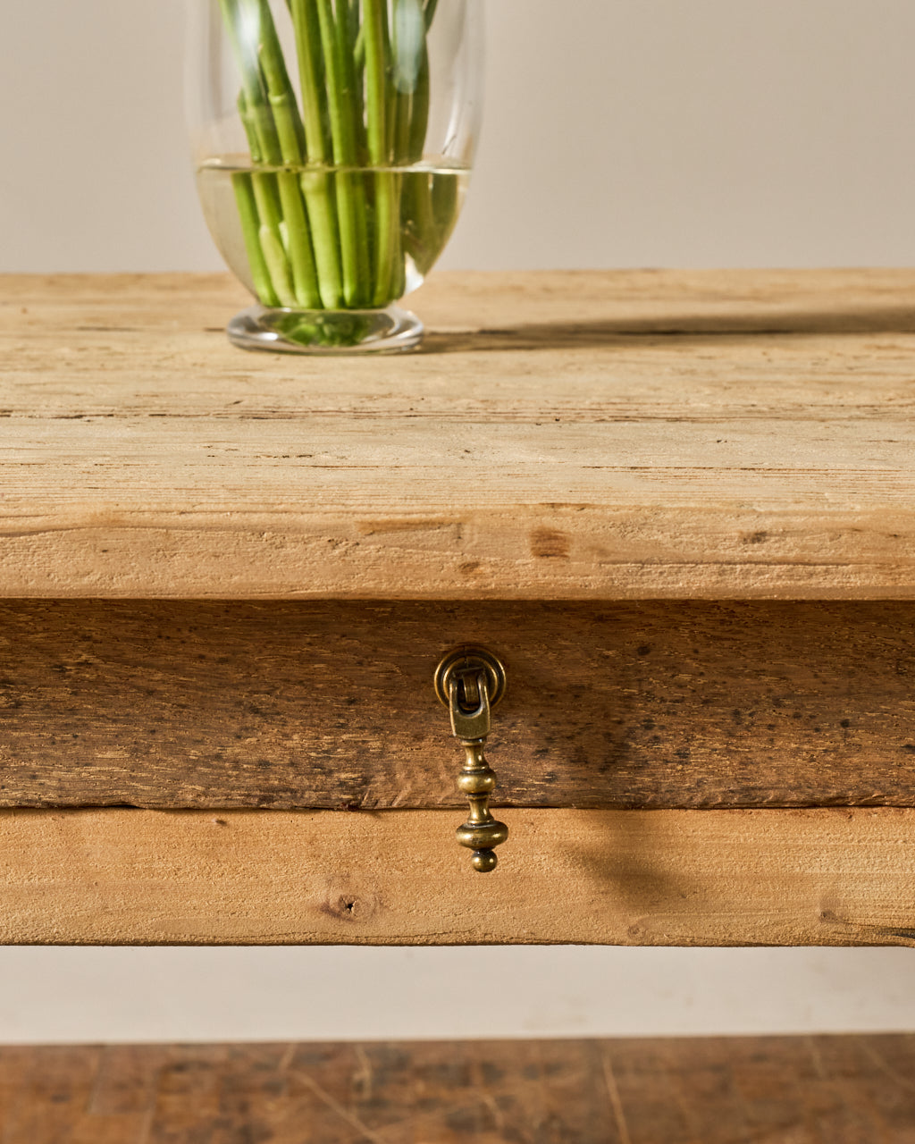 19th c. Oval Farm Table