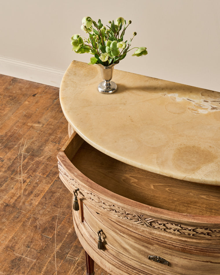 French Louis XVI Marble Dresser