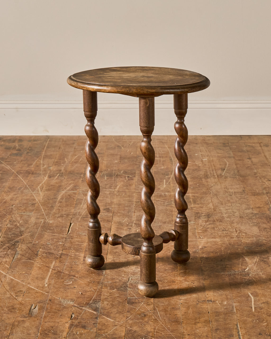French Barley Twist Stool