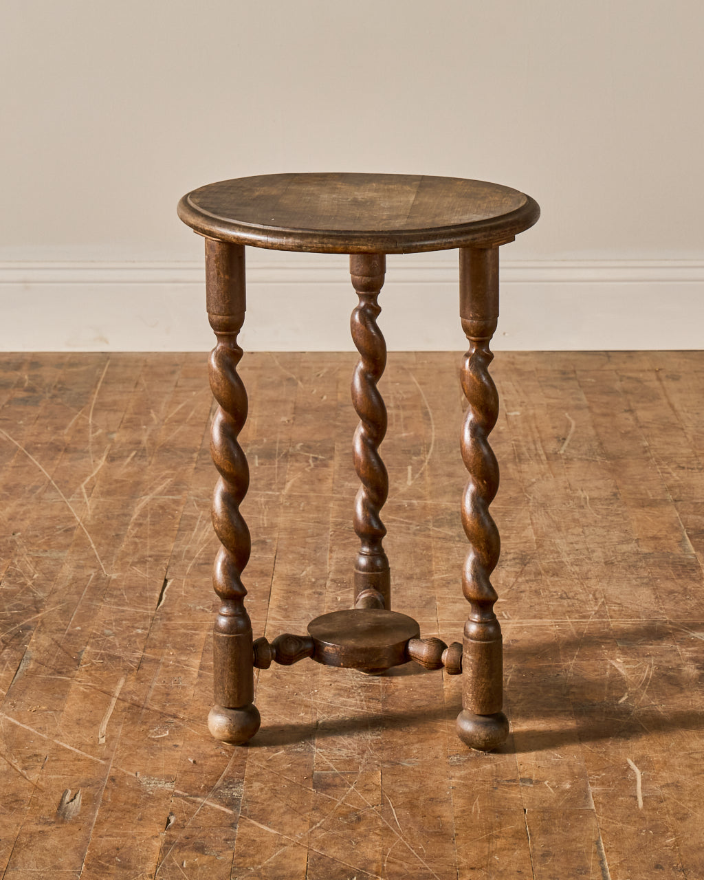 French Barley Twist Stool