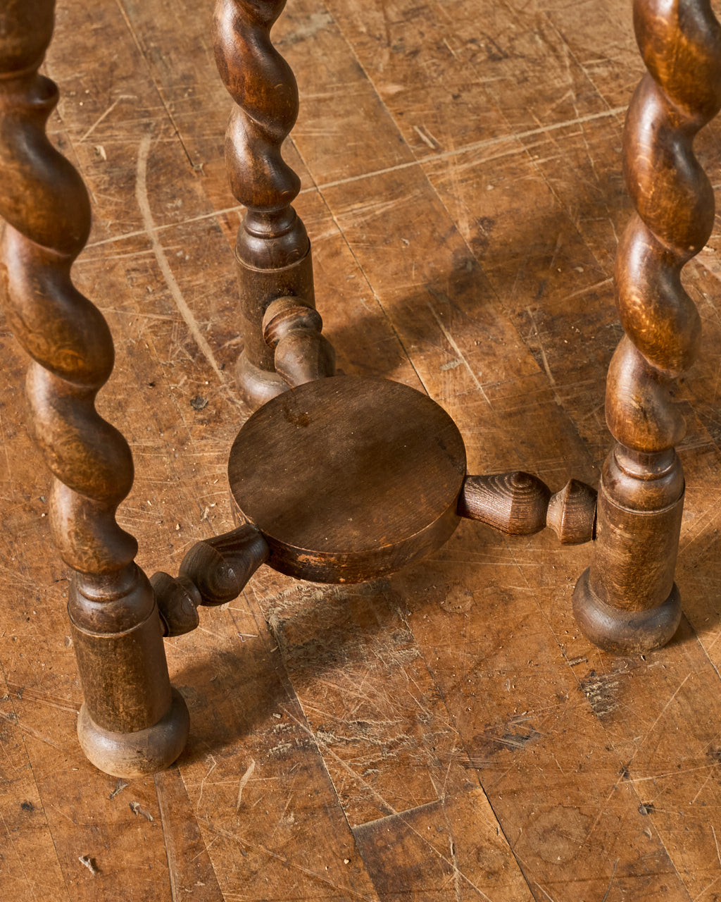 French Barley Twist Stool