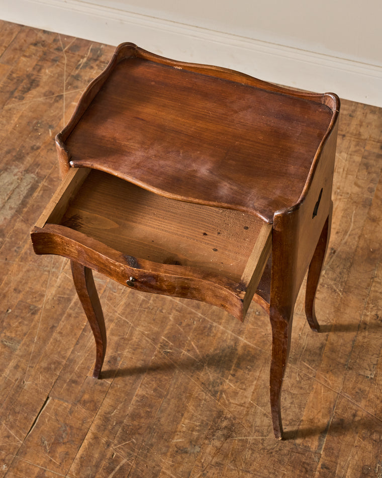 19th c. Bedside Table