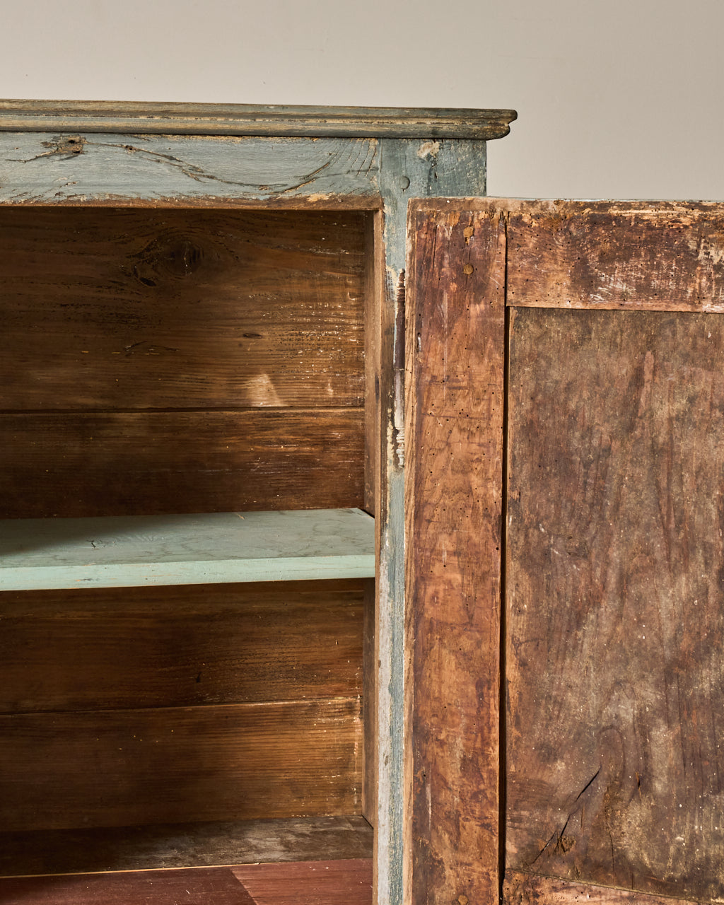 Antique Painted Cupboard