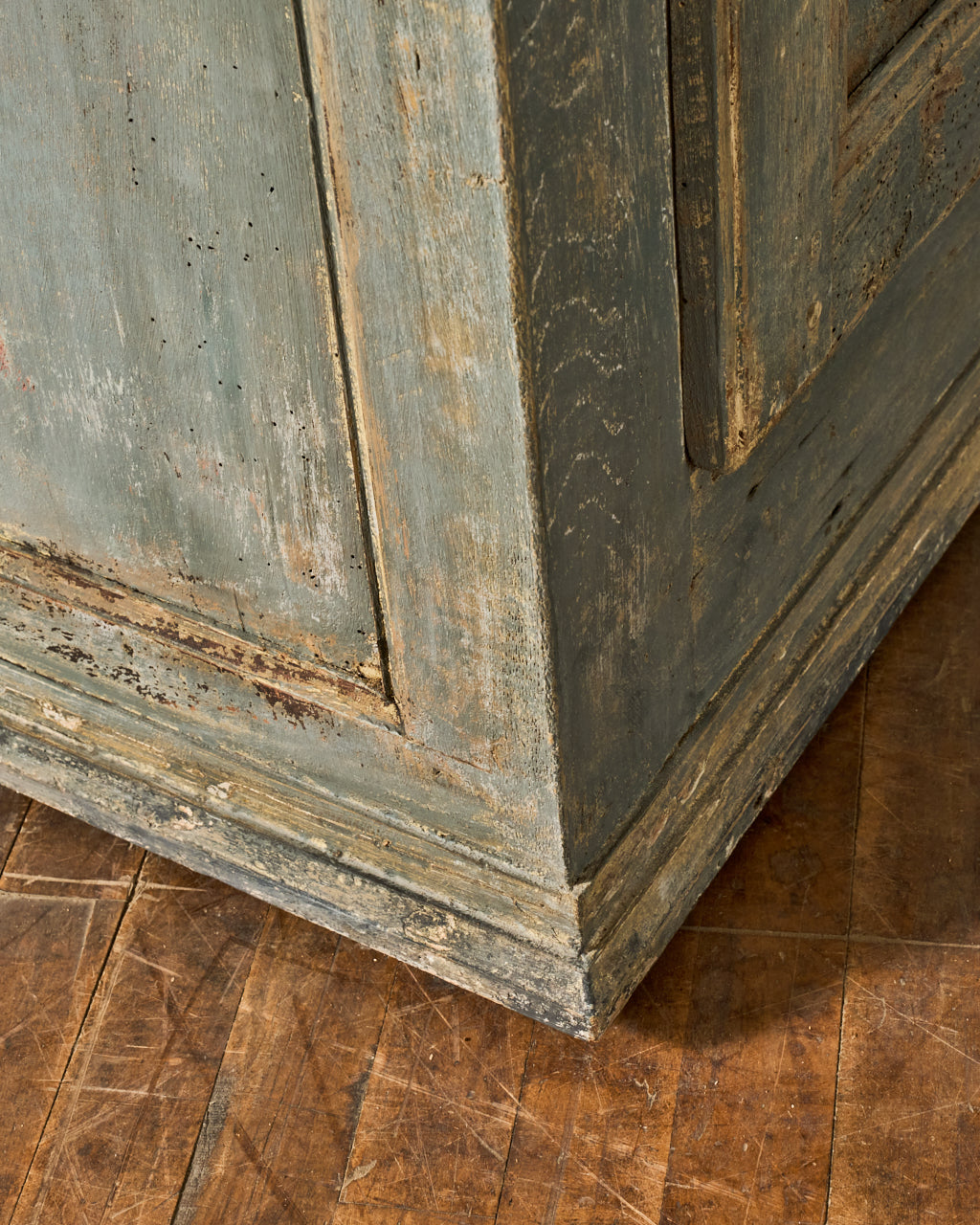 Antique Painted Cupboard