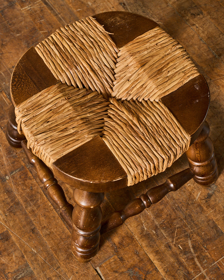 French Rush Stool