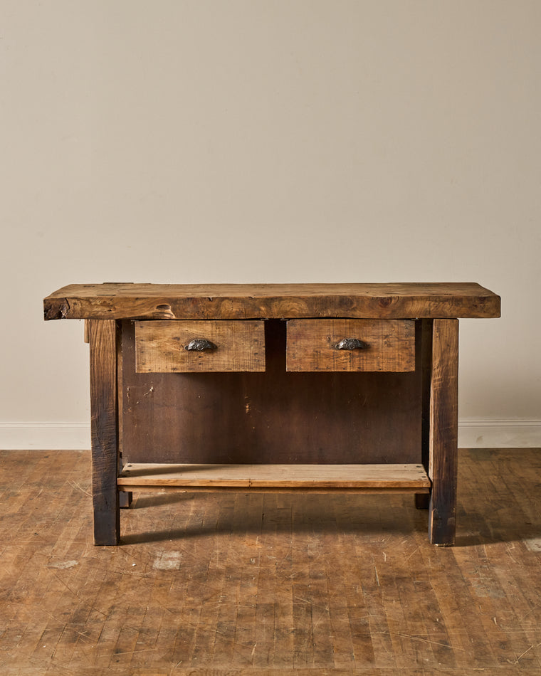Rare Carpenters Restored Workbench