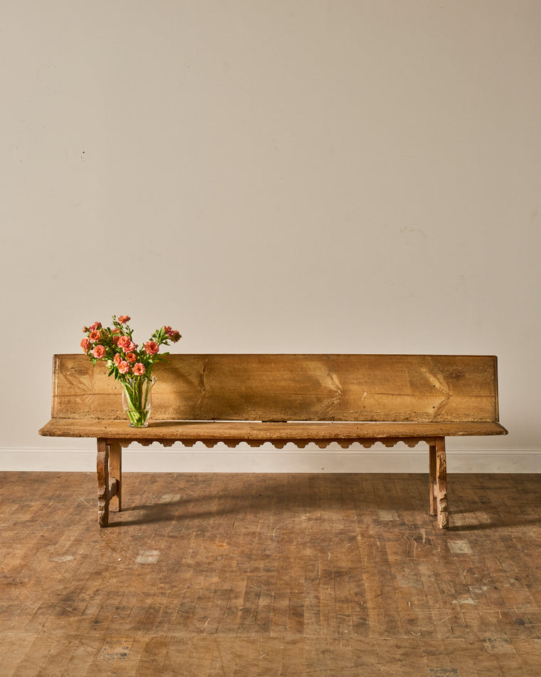 Antique Spanish Bench