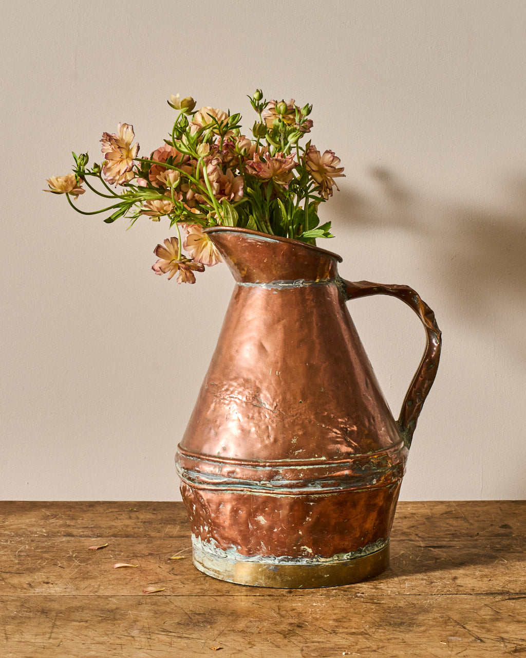 Antique Copper Pitcher