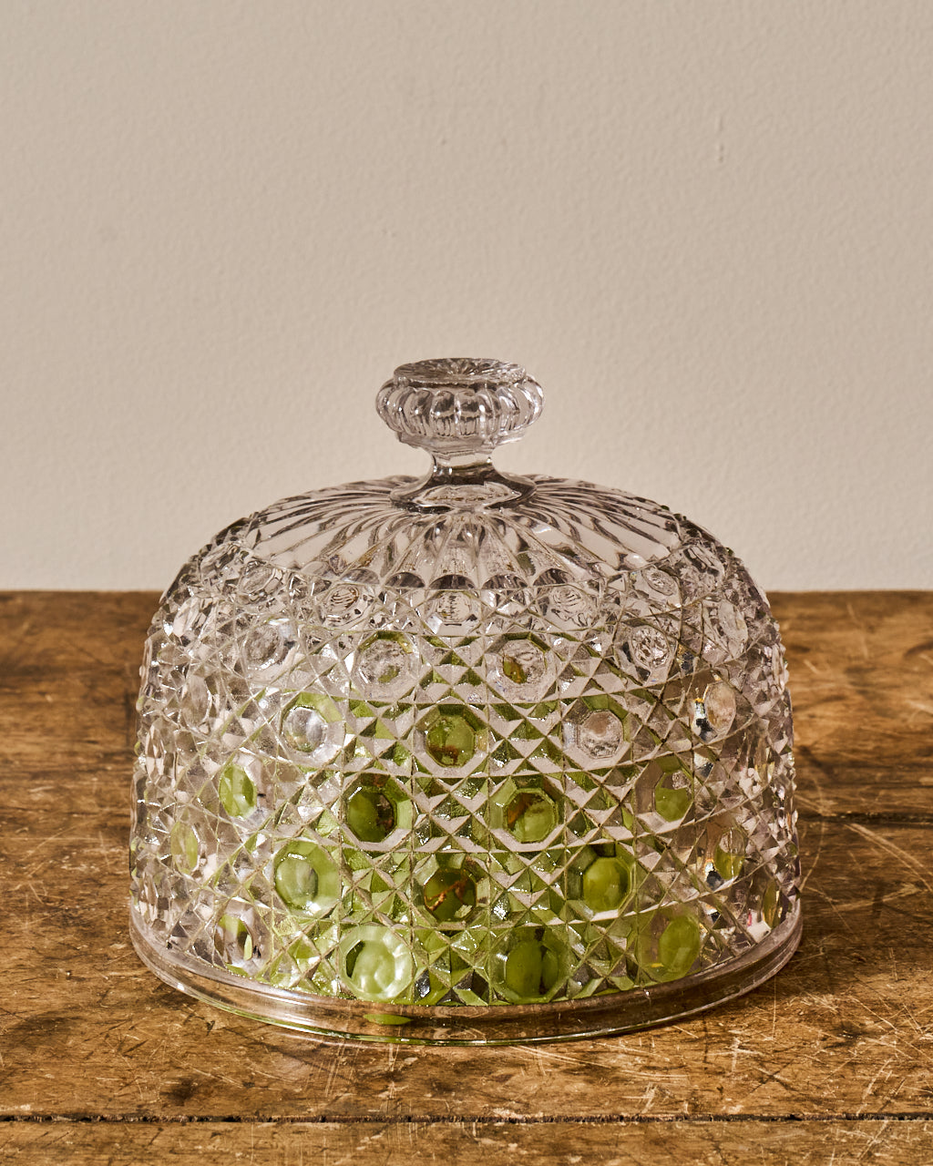 Vintage Glass Pedestal Dish/Cloche