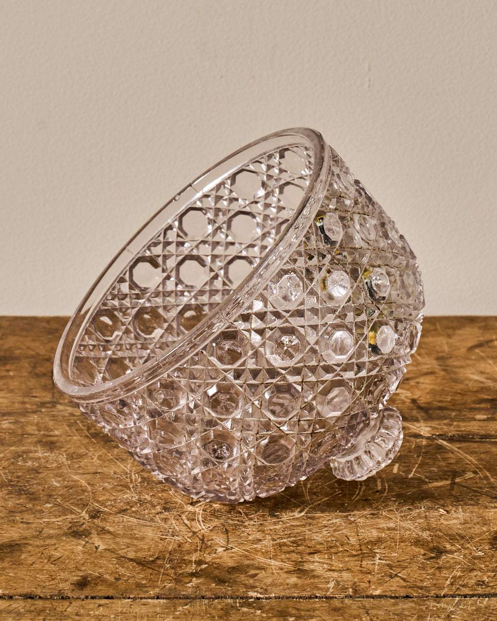 Vintage Glass Pedestal Dish/Cloche
