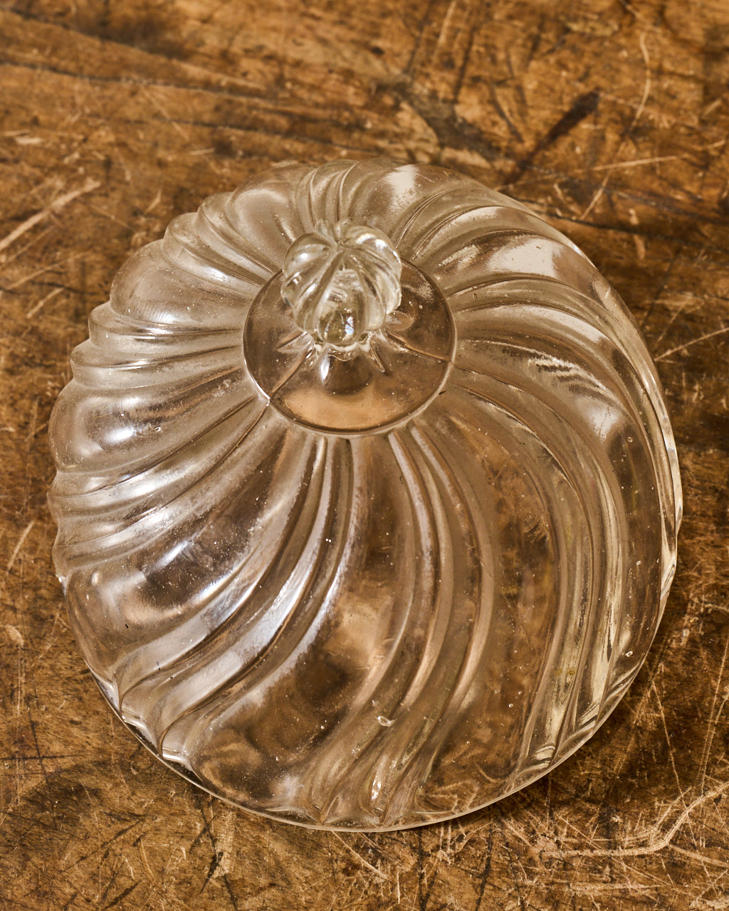 Vintage Glass Pedestal Dish/Cloche