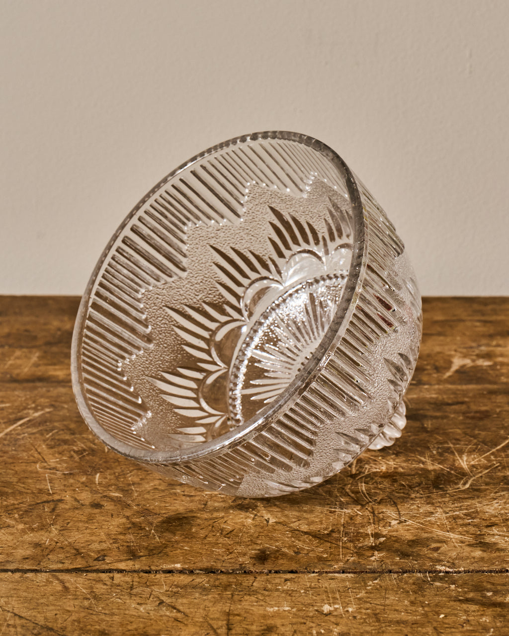 Vintage Glass Pedestal Dish/Cloche