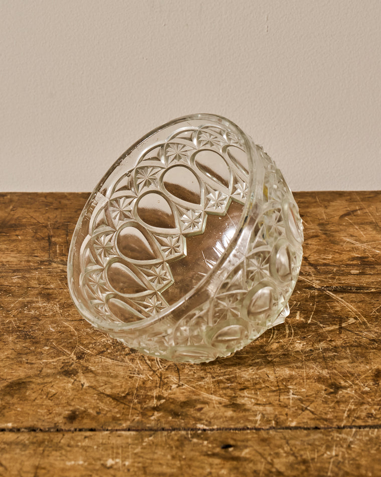 Vintage Glass Pedestal Dish/Cloche