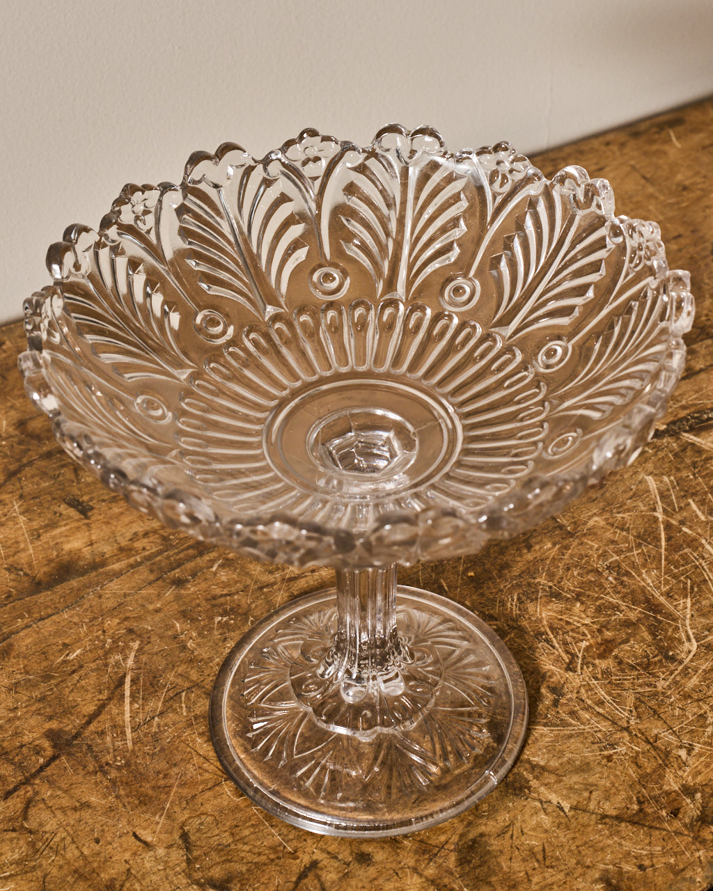 Vintage Glass Compotier - IV