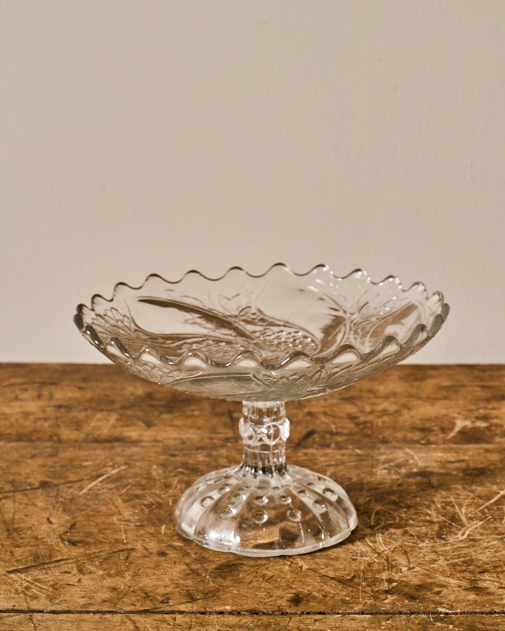 Vintage Glass Compotier