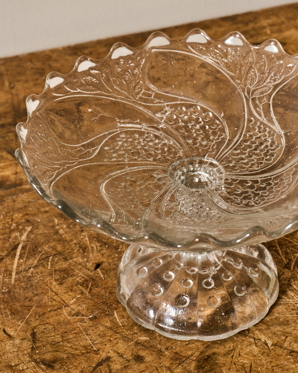 Vintage Glass Compotier