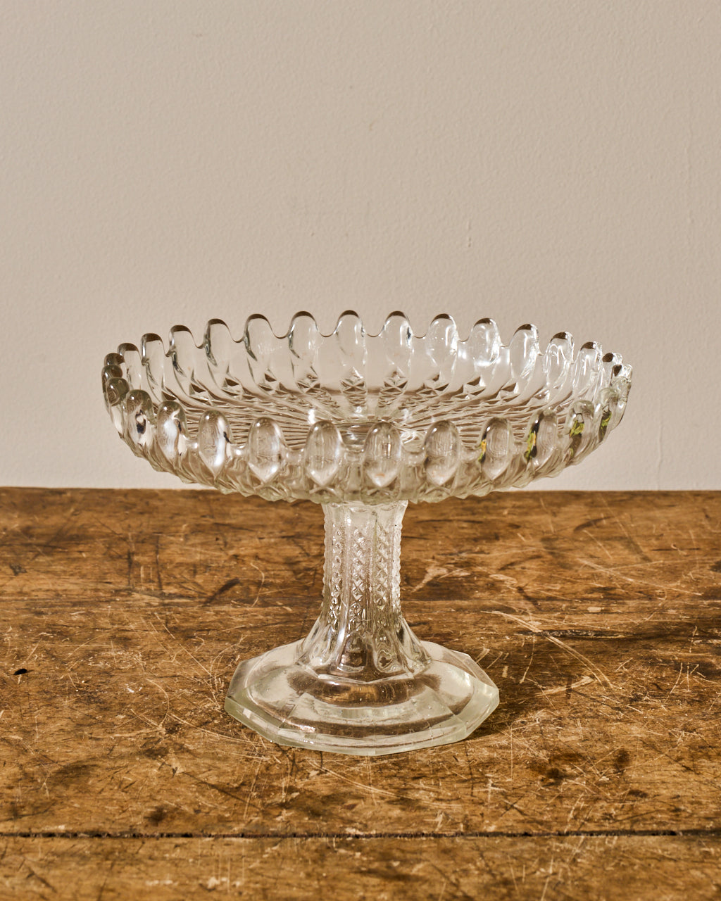 Vintage Glass Compotier - III