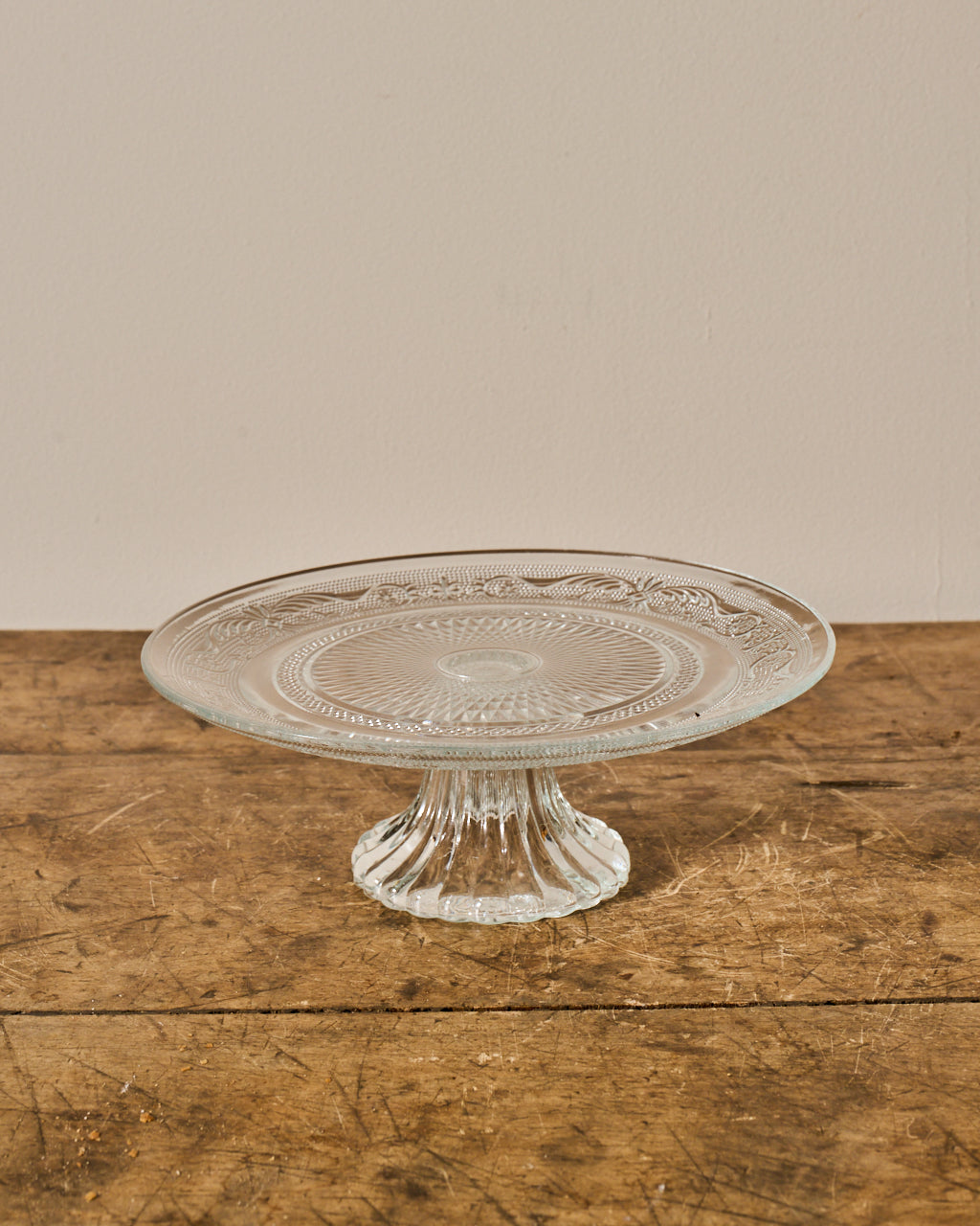 Vintage Glass Compotier - II