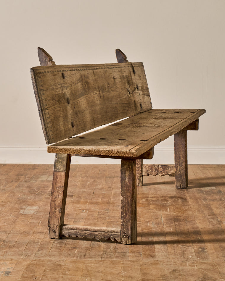 Antique Spanish Bench